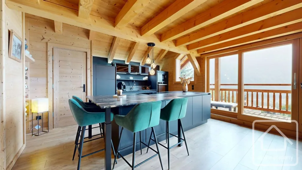 Cuisine - Loft Rénové avec Terrasse Sud à La Motte