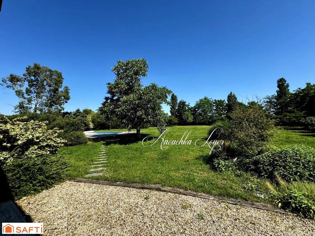 Giardino - Architecturally Renovated Stone House with Pool in Langon