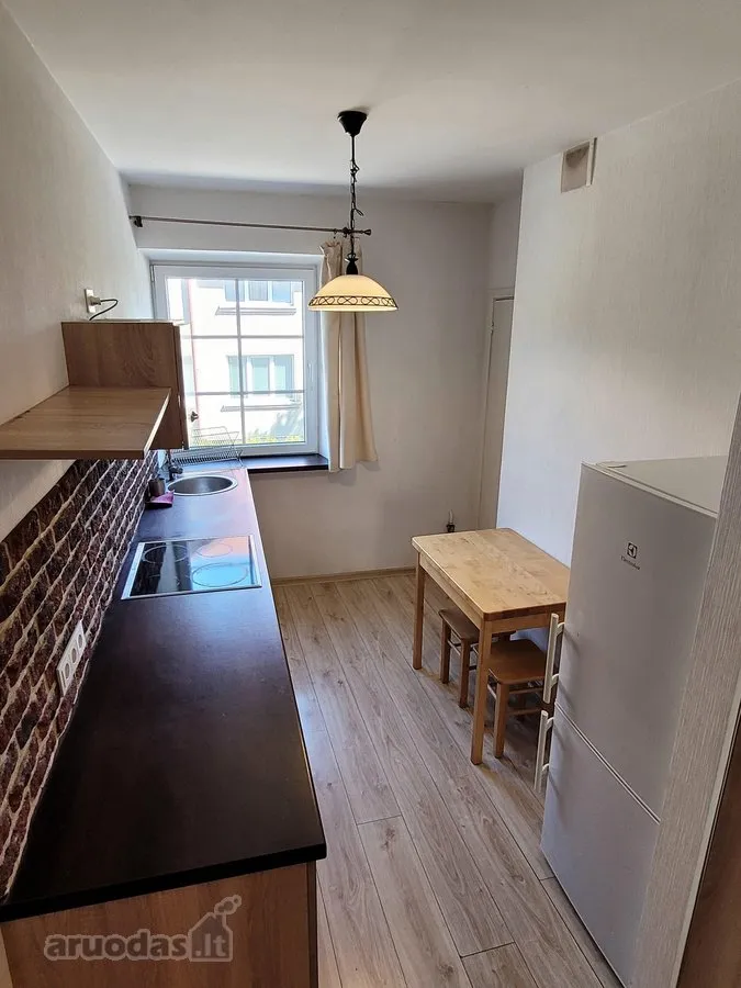 Cuisine - 2-Bedroom Apartment with Balcony in Klaipėda Centre
