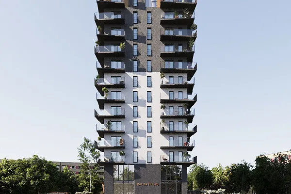 Välivaade - Ärihoone asukohas Tartu