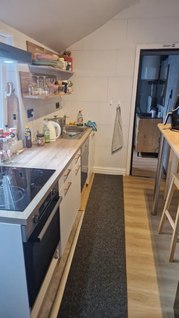 Cuisine - Appartement Rénové avec Terrasse à Gand