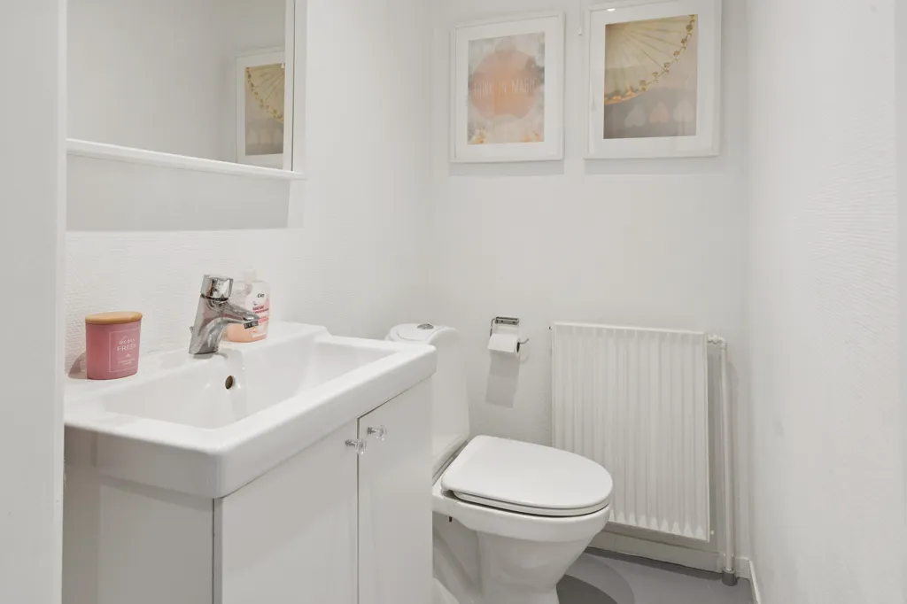 Salles de bain - Spacious Villa with Terrace in Fredericia
