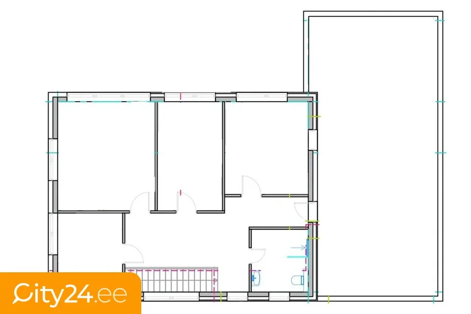 Plan - New Stone House with Balcony in Sindi