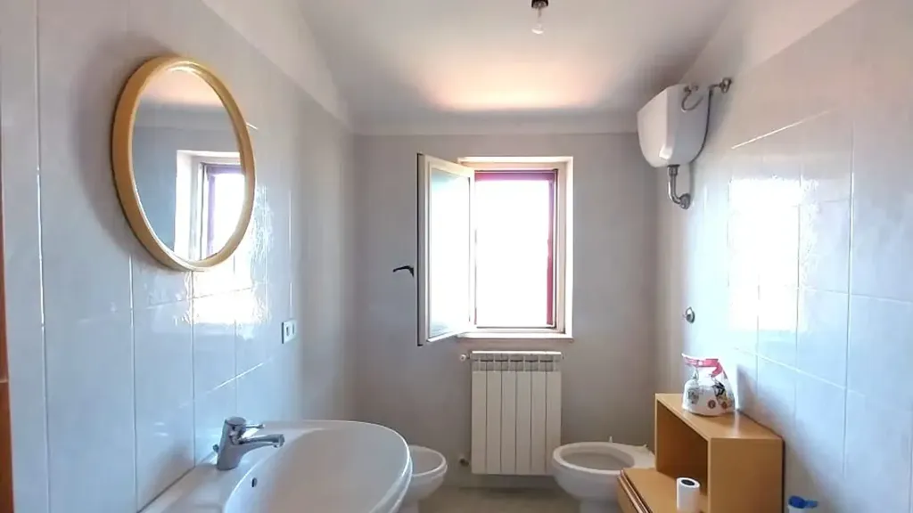 Salles de bain - Villa with Sea View in Diamante