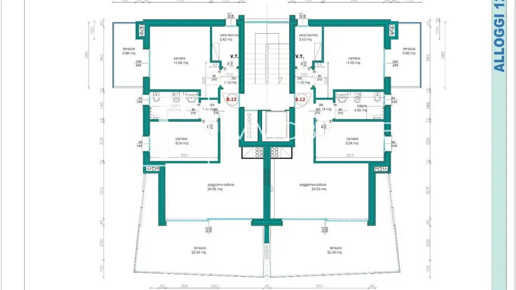 Plaan - Apartment with Pool in Jesolo