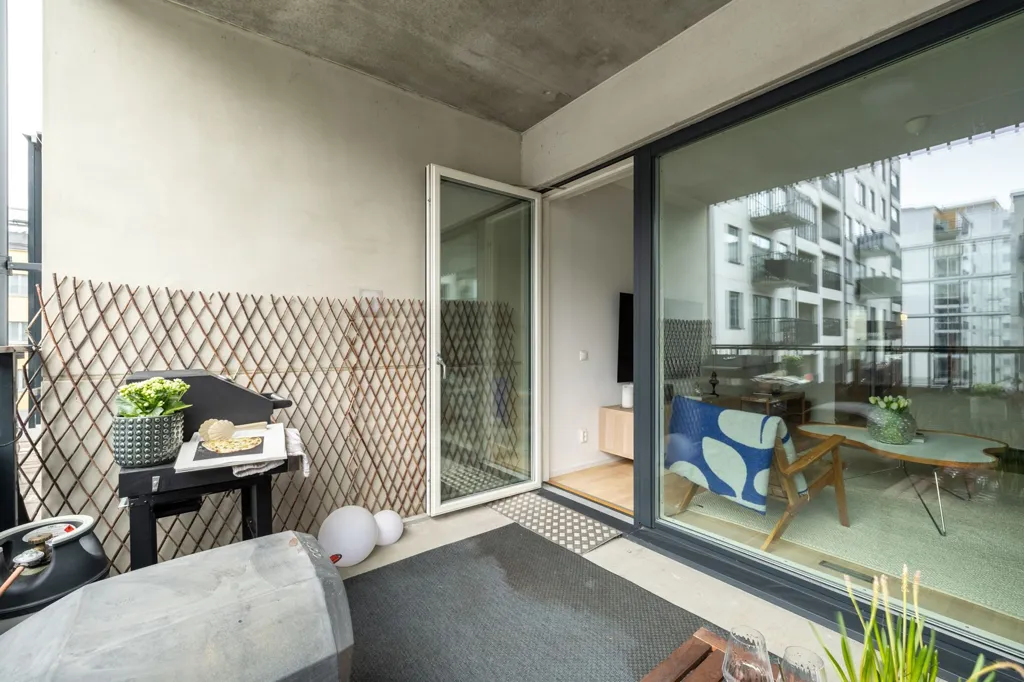 Balcone - Modern Flat with City Proximity in Munksjöstaden