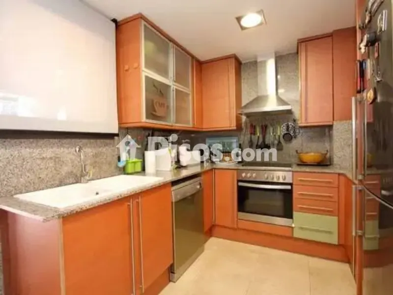 Köök - Ground Floor Apartment with Private Garden in Lloret de Mar