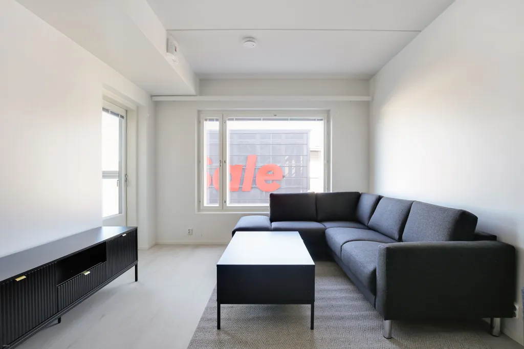 Séjour - Modern Flat with Private Garden in Lohja