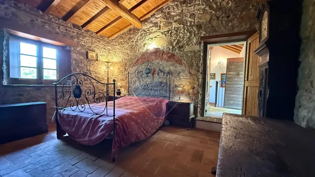 Chambres - Rustic Stone Cottage with Panoramic Views in Bagni di Lucca