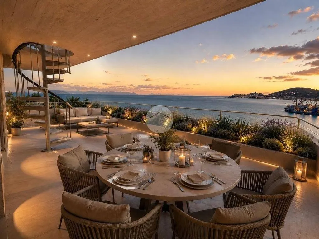 Terrass - Luxury Penthouse with Sea View in Gaeta