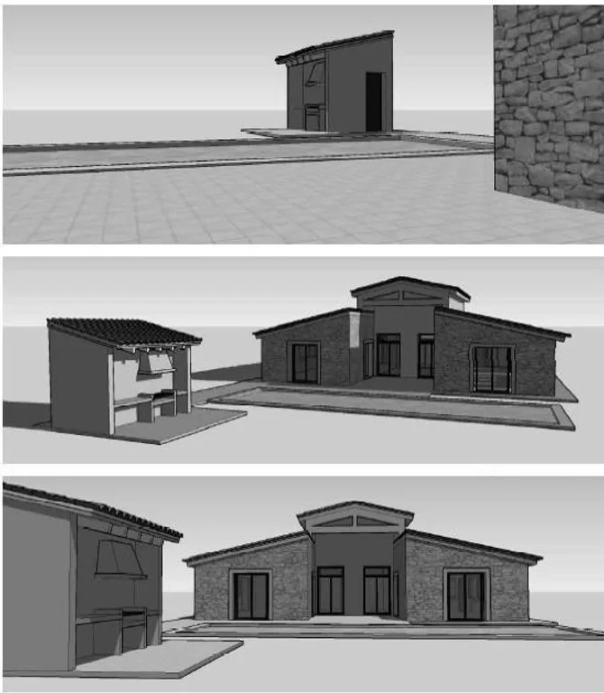 Rustic Plot with House Project in Muro