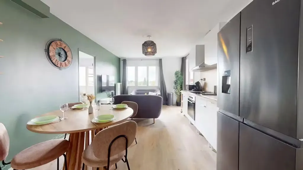 Söögituba - Furnished Flat in Fleury-les-Aubrais