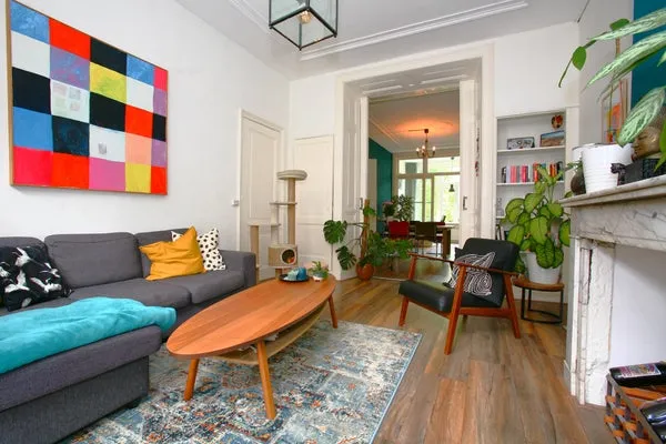 Séjour - Apartment with Garden in Duinoord, The Hague