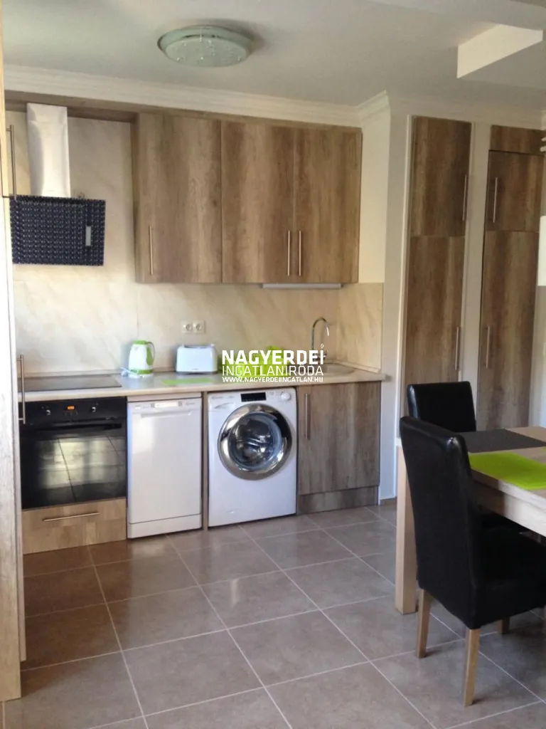Kitchen - Renovated Brick Flat with Balcony in Debrecen