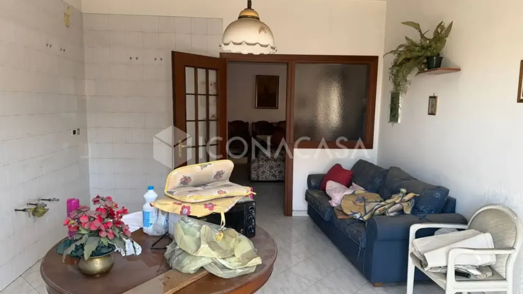Séjour - 3-Bedroom Apartment with Garden in Cimitile
