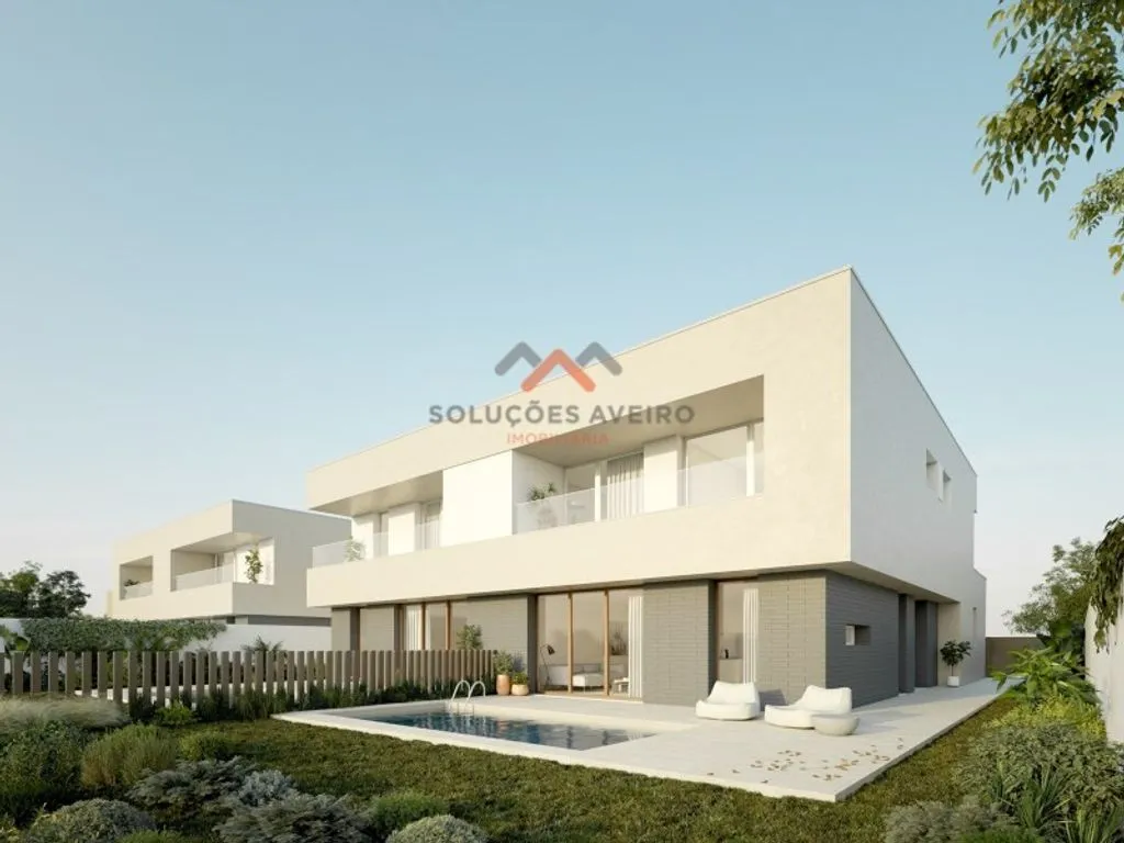 Extérieur - Luxury Semidetached House with Pool in Quintas, Aveiro