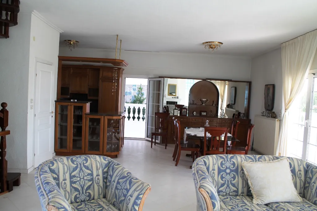 Séjour - 3-Storey Villa with Sea View in Chalkidiki