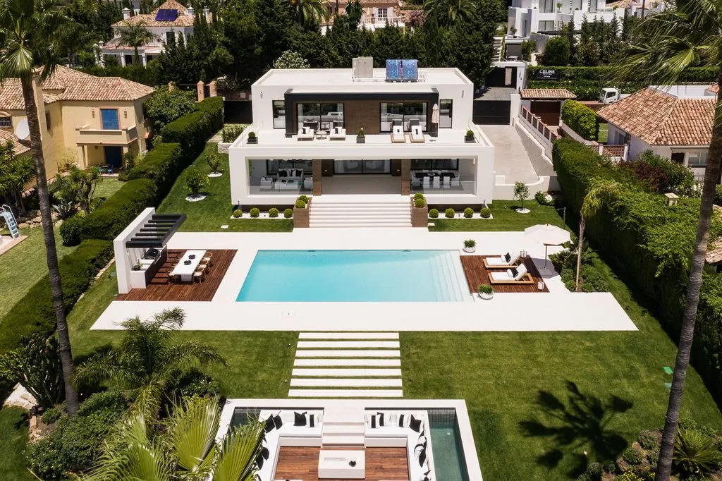 Õhuvaade - Luxury Villa with Golf View in Marbella