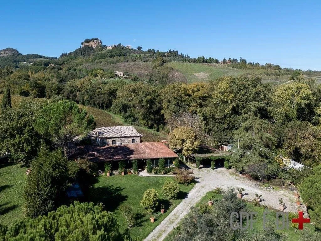 Õhuvaade - Country House with Orvieto Cliff View