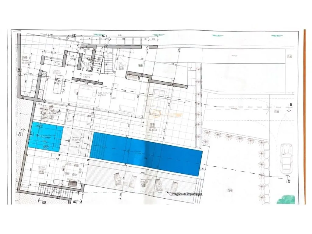 Plan - Approved Villa Plot with Pool in Porto de Mos