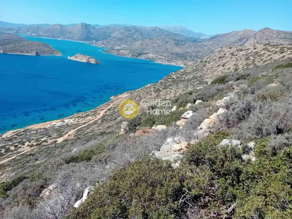 10-Acre Plot with Sea View in Agios Nikolaos