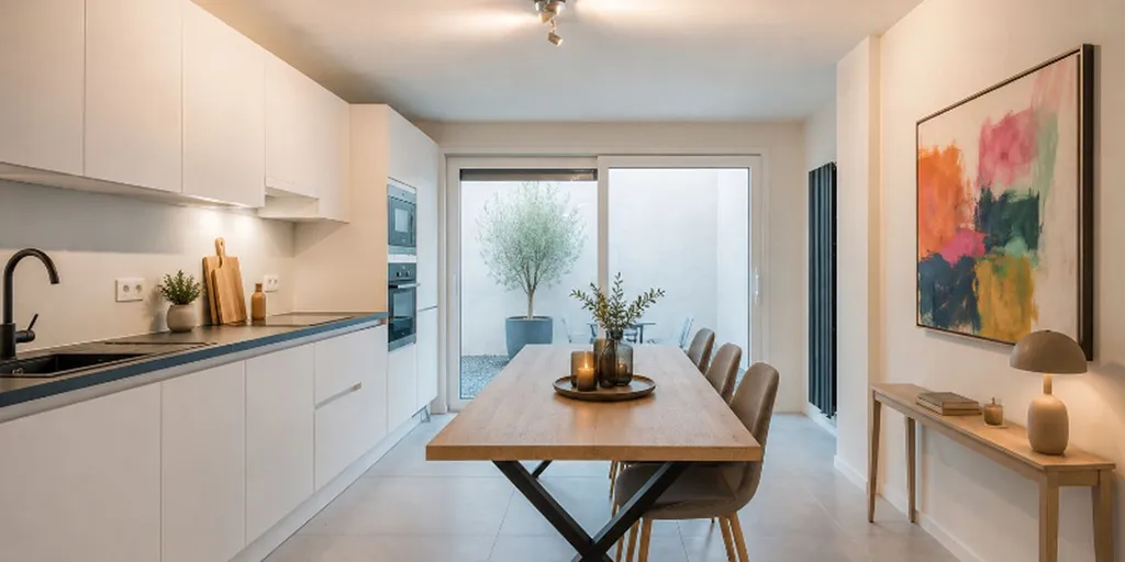 Kitchen - Charming House with Terrace in Ghent Centre