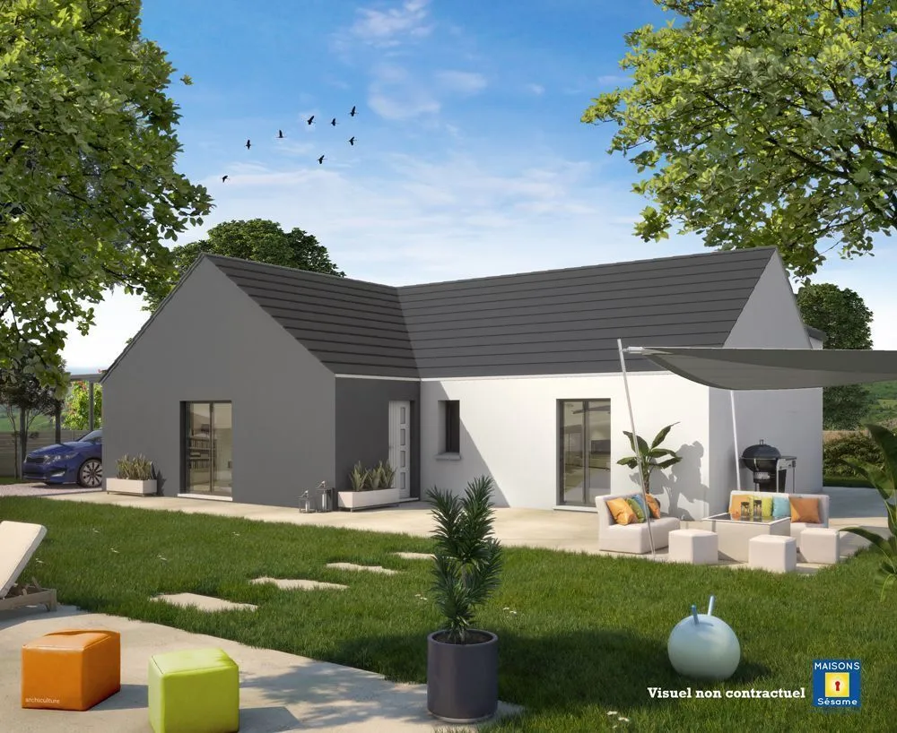 New Build House with Large Garden in Tigeaux