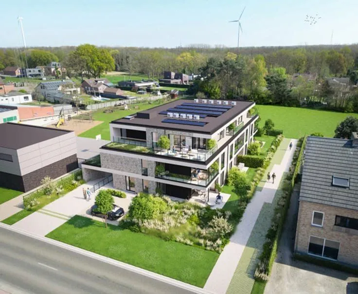 Vista aerea - Detached House in Lummen