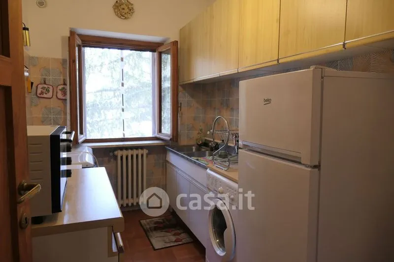 Cucina - Duplex con giardino in affitto a Tagliacozzo