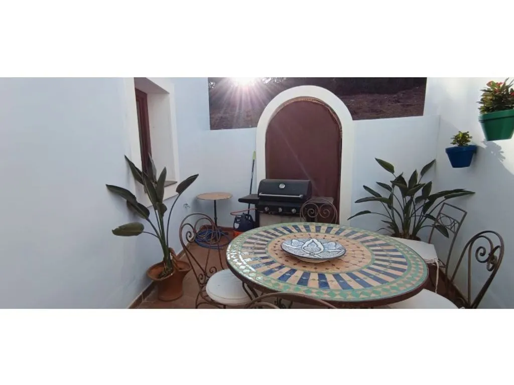 Terrasse - Semidetached House with Patio in Estepona