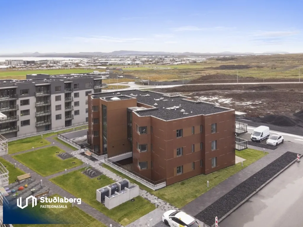 Vue aérienne - Appartement 4 pièces à Reykjanesbær