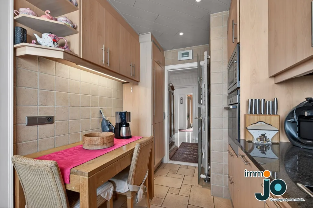 Cuisine - Appartement avec Vue sur le Port à Ostende