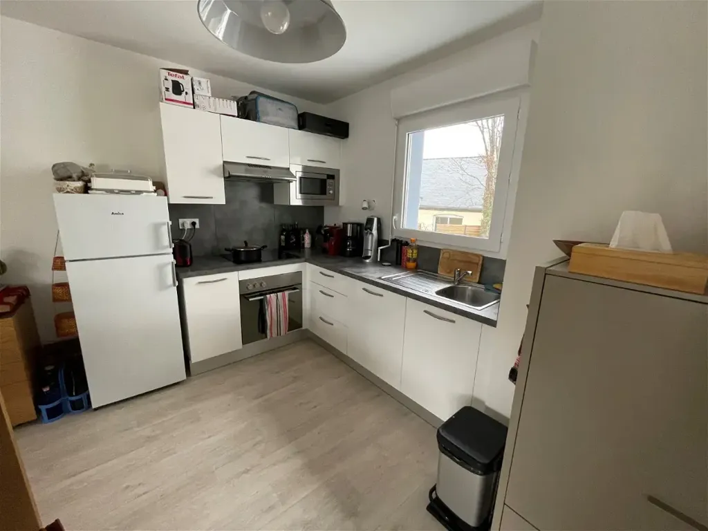Cuisine - Appartement T3 avec Balcon à Vannes