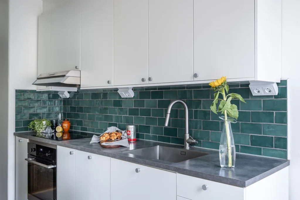 Cuisine - Renovated Flat with Balcony in Gubberoparken