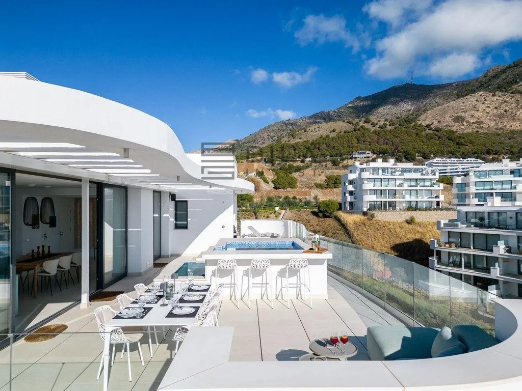 Terrass - Penthouse with Panoramic Views in Fuengirola