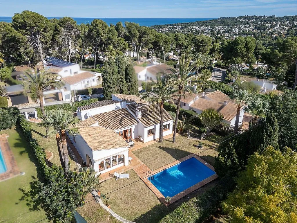 Vue aérienne - Luxury Villa with Pool in El Tosalet, Javea