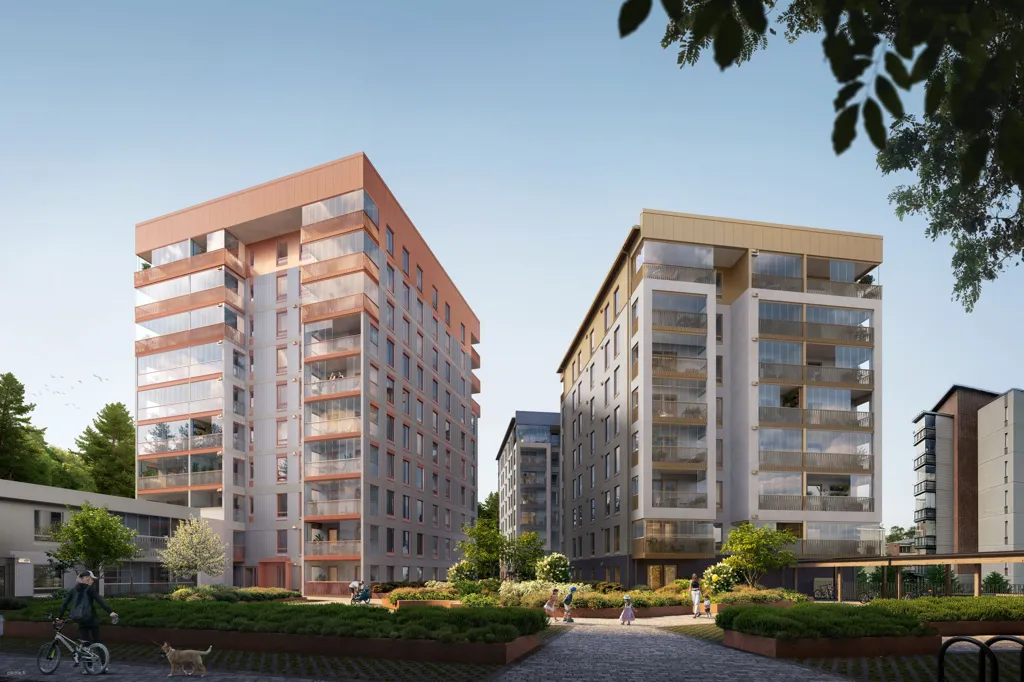 Välivaade - New Construction Flat with Glazed Balcony in Kaleva