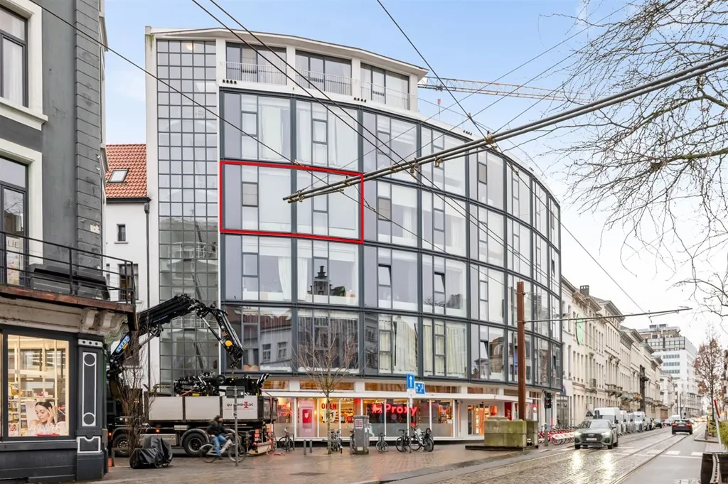 Exterior - Modernist Apartment with Cathedral View in Antwerp