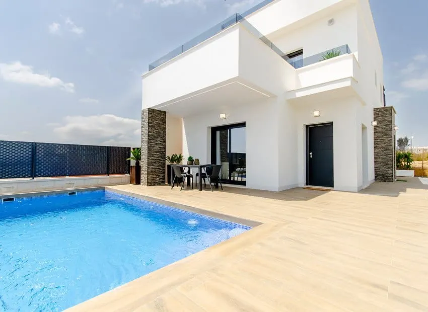 Piscine - Semi-Detached Villa with Private Pool in Vistabella