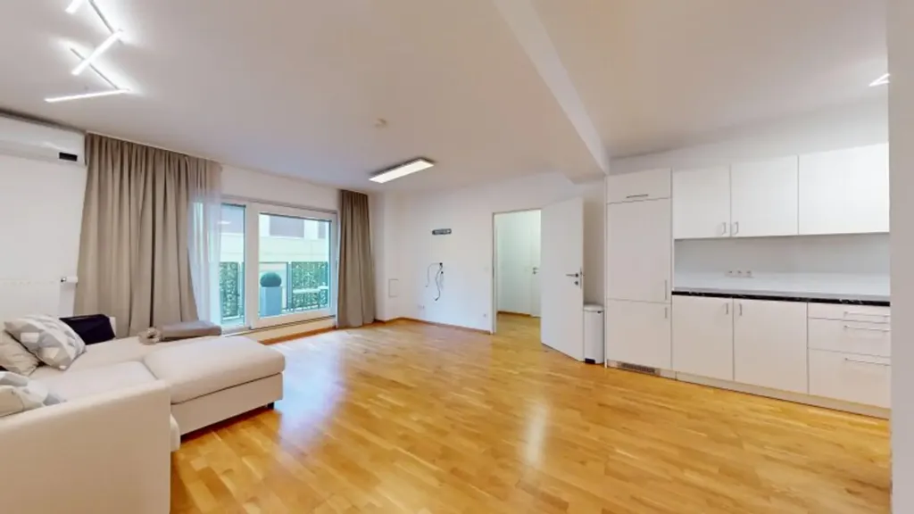 Soggiorno - Modern Apartment with Loggia in Hetzendorf