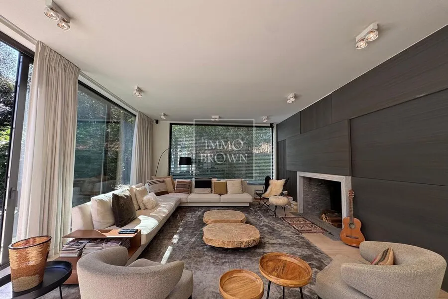 Living Room - Villa with Pool in Knokke, Quiet Second Line