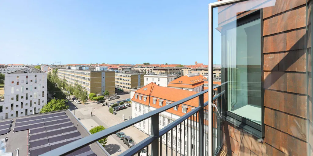 Balcon - One-Bedroom Flat in Toppen - Lygten 37