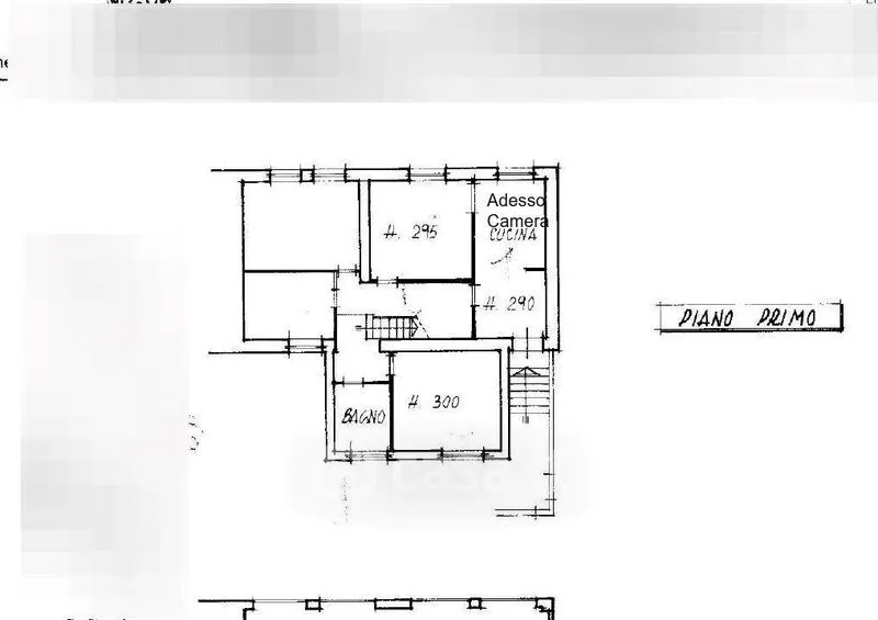 Planimetria - Two-Storey Apartment with Panoramic Terrace in Capannori