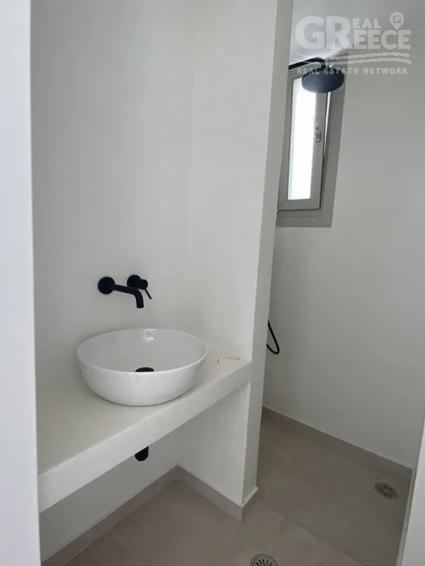 Salles de bain - Contemporary Villa with Pool in Naxos