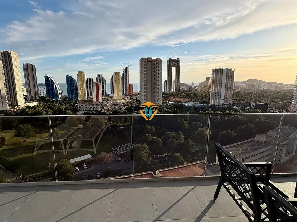 Balcony - Apartment with Pool and Terrace in Benidorm