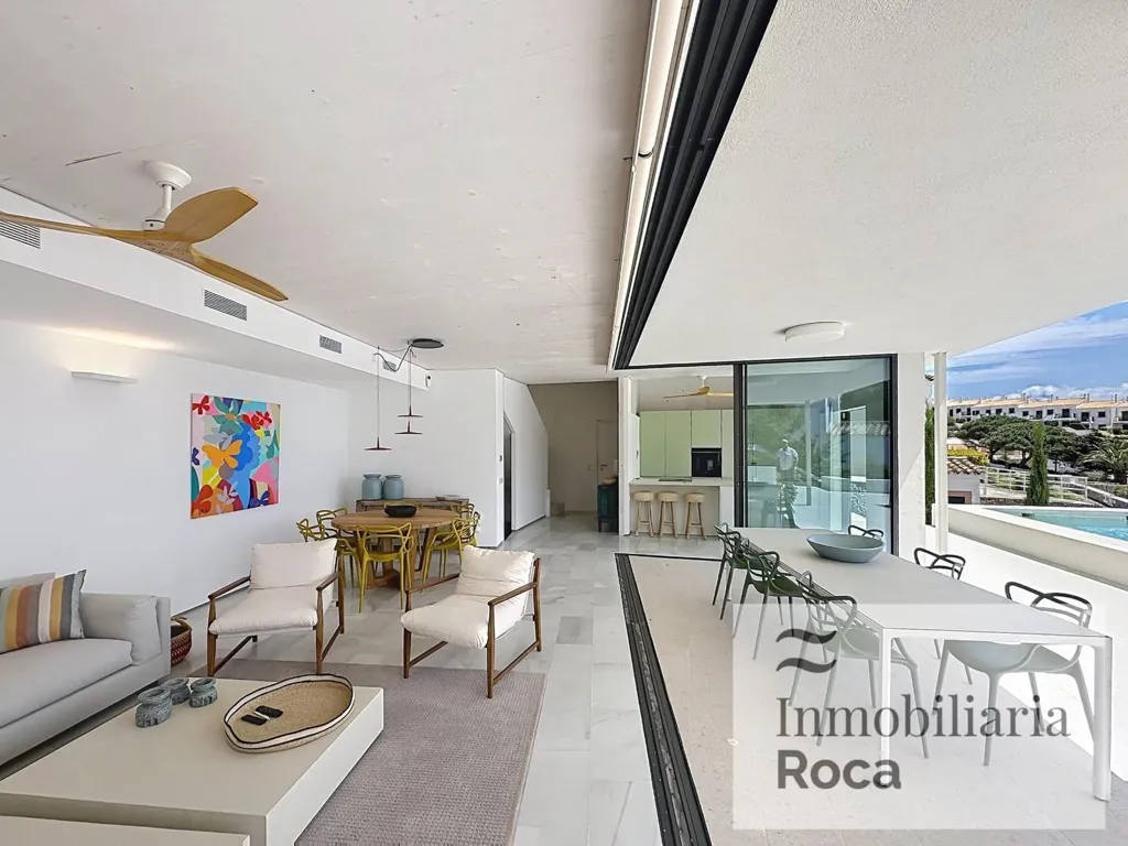 Elutuba - Villa with Sea View and Pool in Es Mercadal