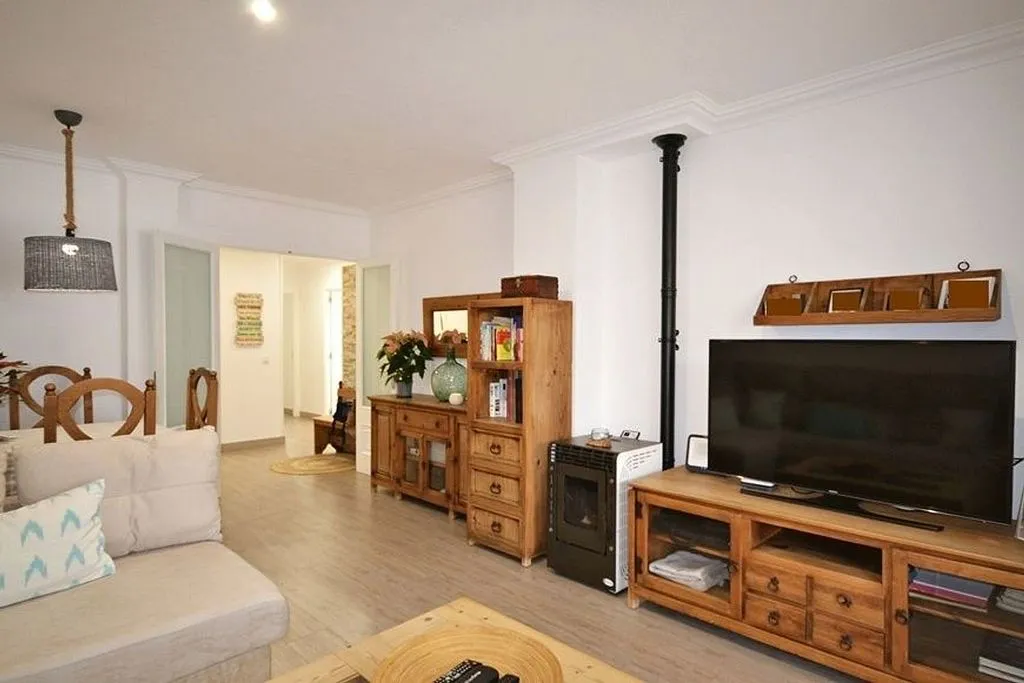Living Room - Renovated Apartment with Balcony in Puerto Pollensa