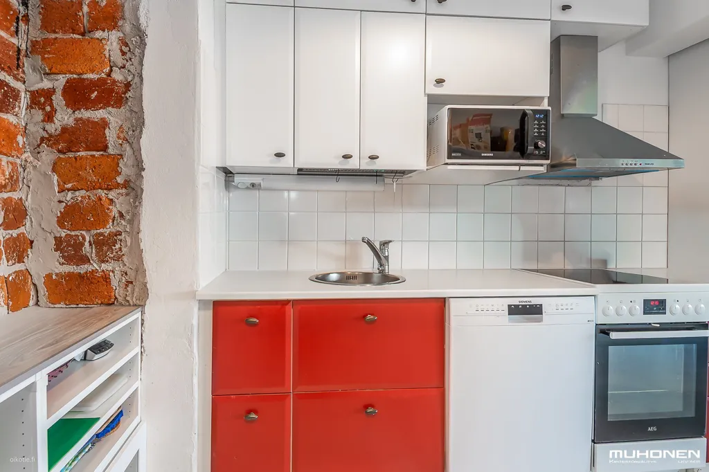 Cucina - Modern Flat with Balcony in Vaasa