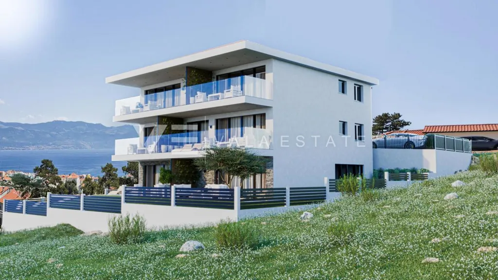 Välivaade - Apartment with Sea View and Pool in Vrbnik