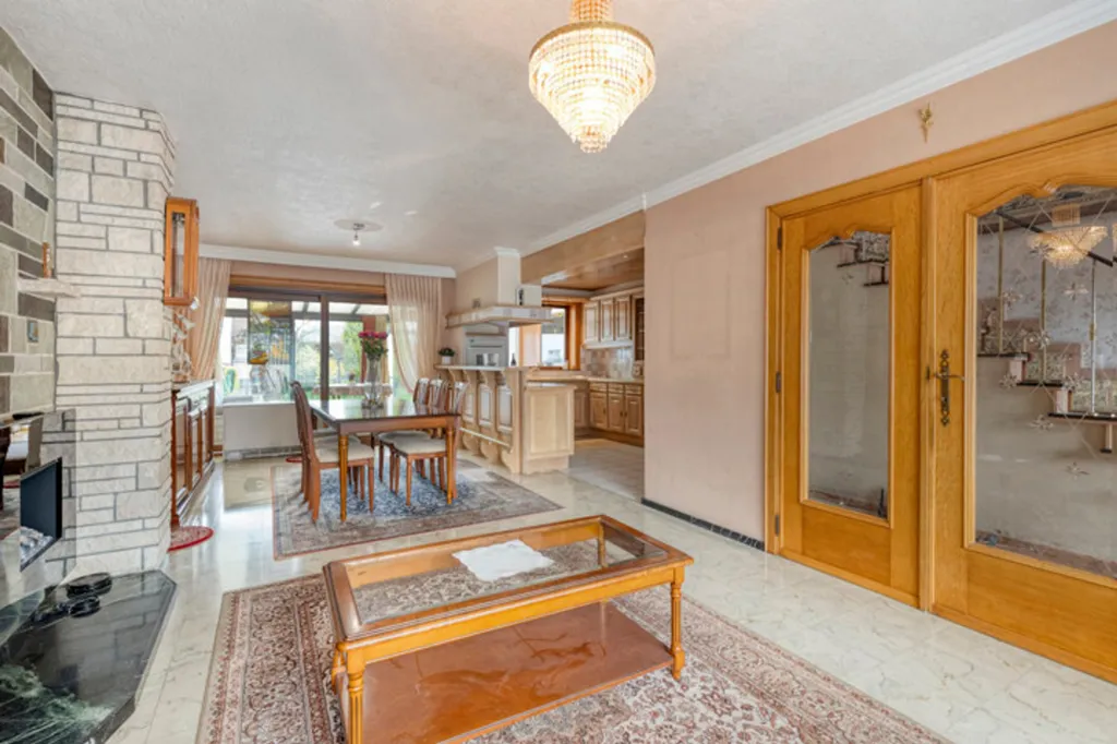 Living Room - House with Garden and Terrace in Denderleeuw